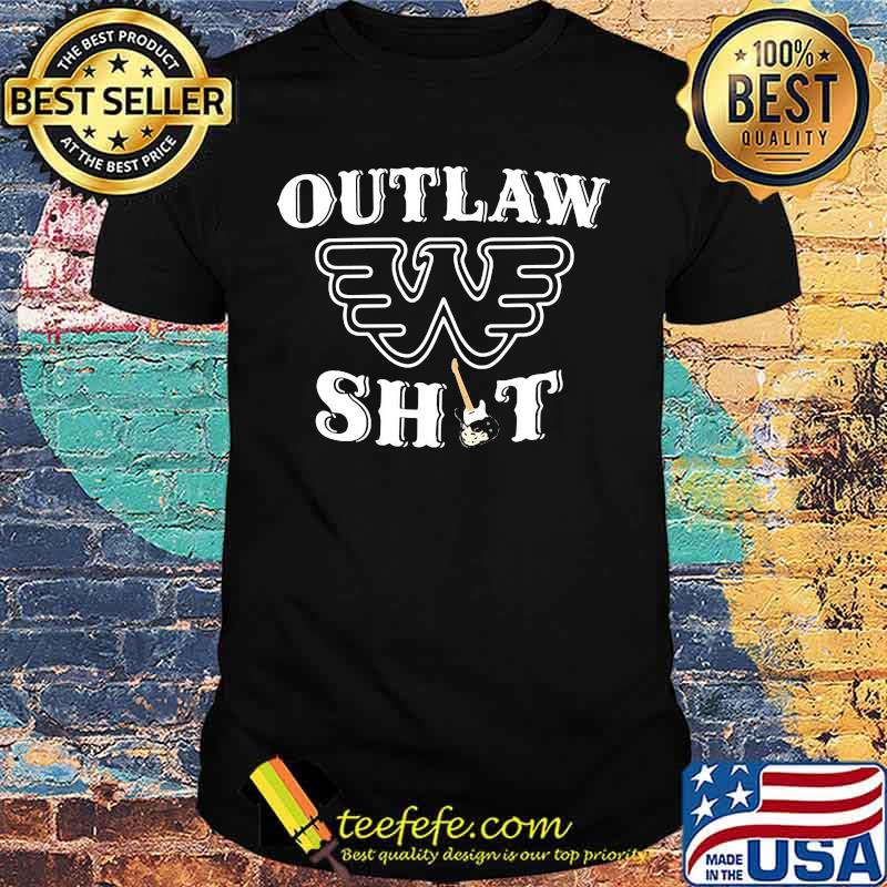 Symbol waylon jennings logo outlaw shit shirt Symbol waylon jennings logo outlaw shit shirt