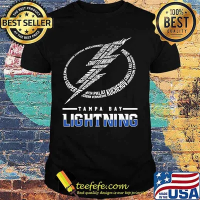 Tampa bay lightning hockey logo shirt
