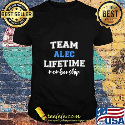 Team Alec Groom Squad Custom Bachelor Party Wedding Shirt