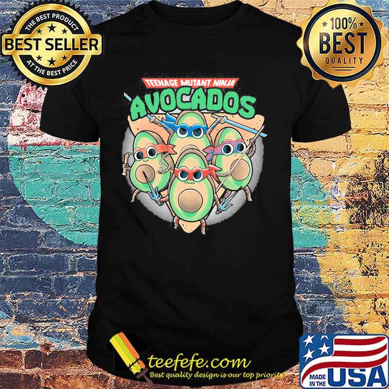 Teenage mutant ninja avocados shirt