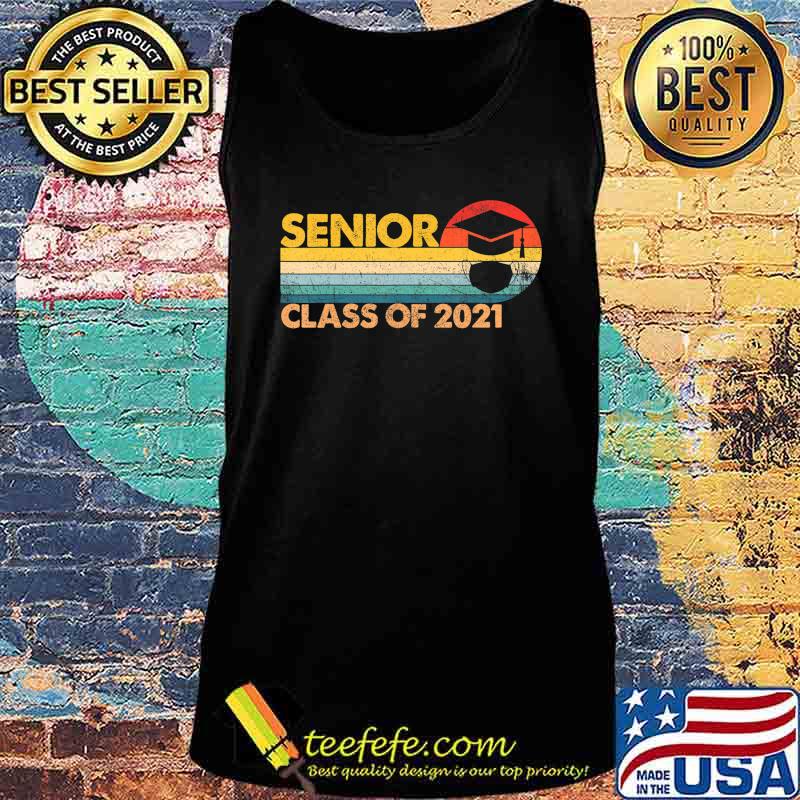 Th Vintage Senior 2021 Class Of 2021 Costume Boy Girl T-Shirt Tank top Th Vintage Senior 2021 Class Of 2021 Costume Boy Girl T-Shirt Tank top