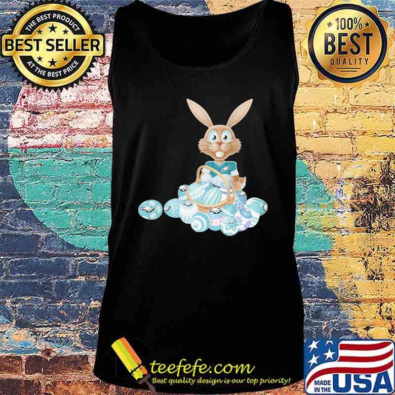 Thanksgiving day rabbit bunny philadelphia eagles eggs s Tank top Thanksgiving day rabbit bunny philadelphia eagles eggs s Tank top