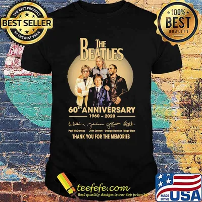 The 60th anniversary 1960 2020 thank you for the memories signatures shirt