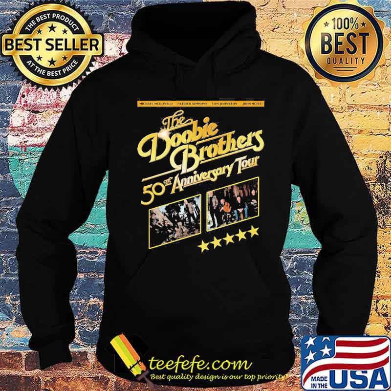 The doobie brothers 50th anniversary tour stars s Hoodie The doobie brothers 50th anniversary tour stars s Hoodie