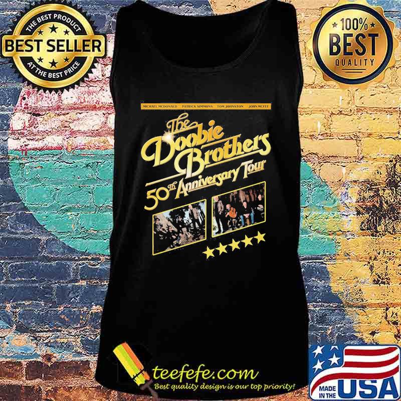 The doobie brothers 50th anniversary tour stars s Tank top The doobie brothers 50th anniversary tour stars s Tank top