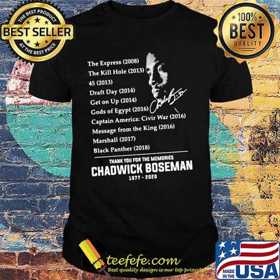 The express the kill hole 45 draft day get on up thank you for the memories rip chadwick signatures shirt