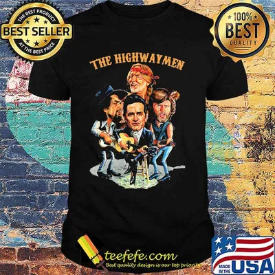 The highwaymen band vintage shirt
