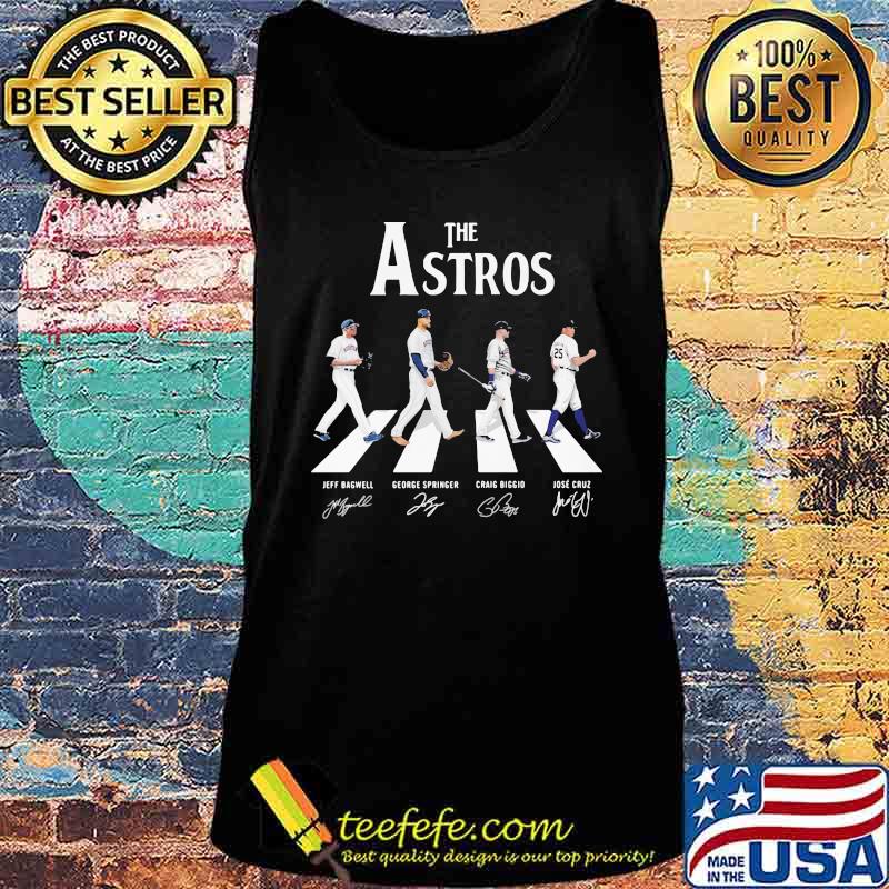 The houston astros baseball crossing the line signatures s Tank top The houston astros baseball crossing the line signatures s Tank top