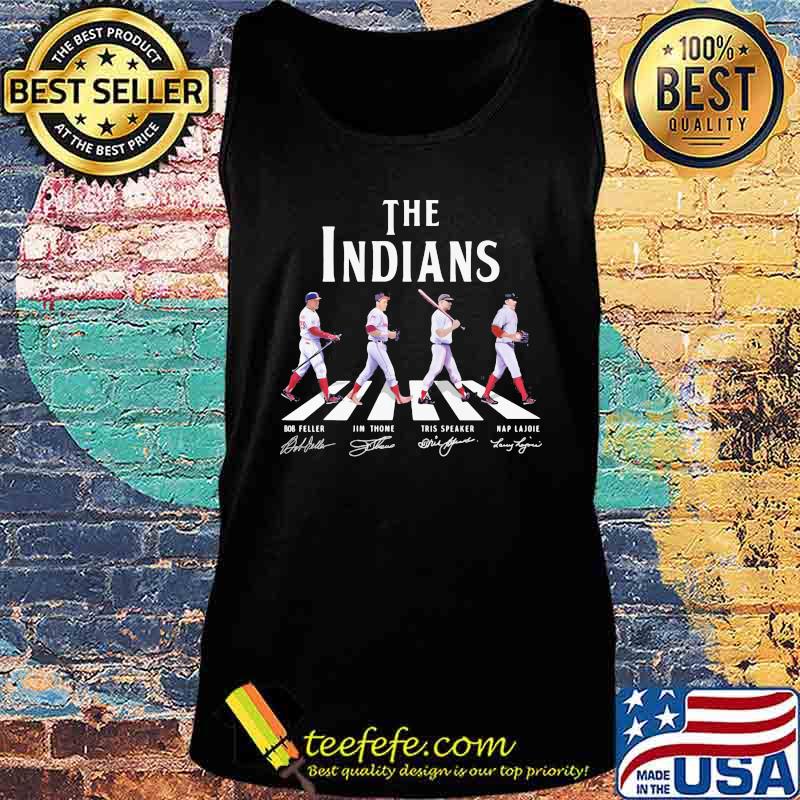 The indians baseball crossing the line signatures s Tank top The indians baseball crossing the line signatures s Tank top