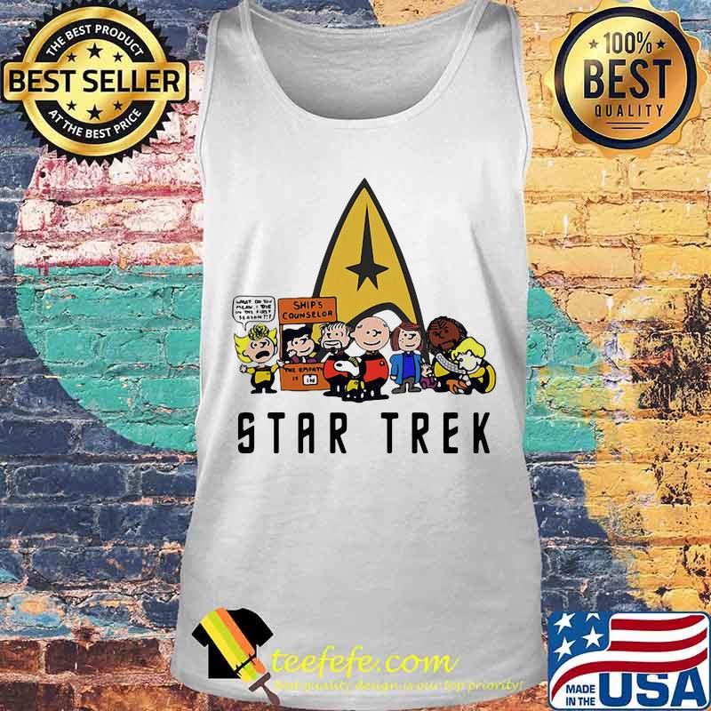 The peanuts cartoon characters star trek s Tank top The peanuts cartoon characters star trek s Tank top