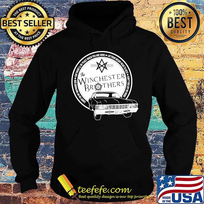 The winchester brothers for there'll be peace when you are done lay your weary head to rest don't s Hoodie The winchester brothers for there'll be peace when you are done lay your weary head to rest don't s Hoodie