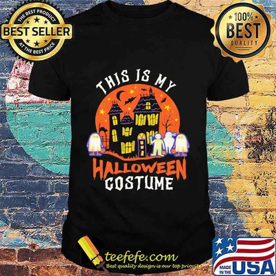 This Is My Halloween Costume Boo Ghost Shirt