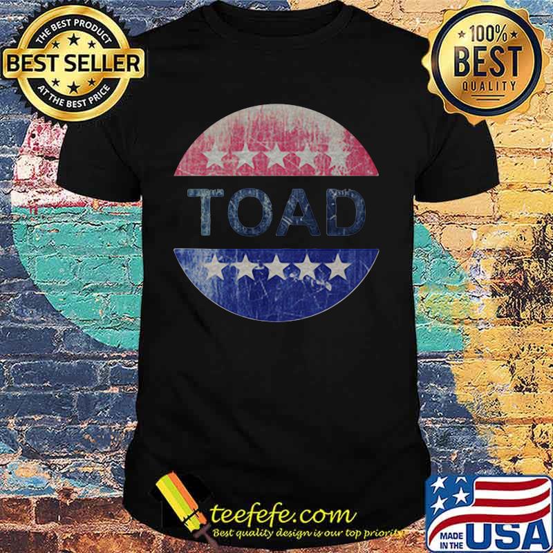 Toad for america stars vintage shirt