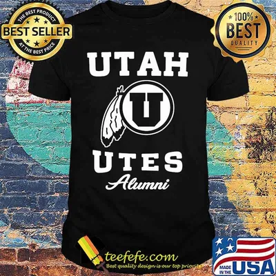 Utah utes alumni logo shirt
