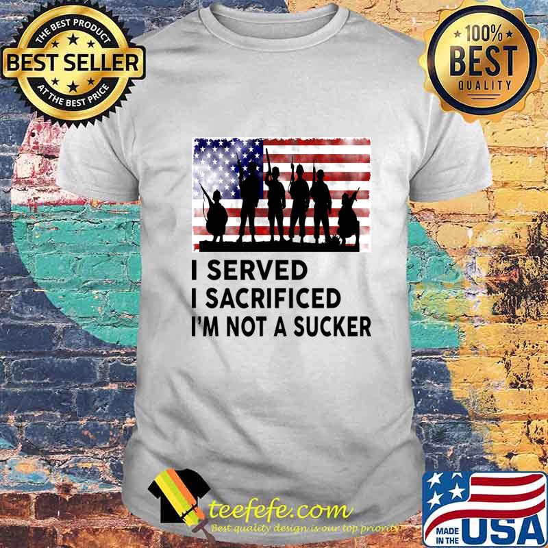 Veterans are heroes not suckers or losers T-Shirt Veterans are heroes not suckers or losers T-Shirt