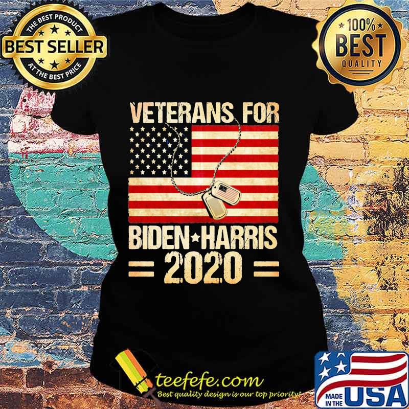 Veterans For Biden Harris 2020 American Flag Independence Day Shirt Ladies tee Veterans For Biden Harris 2020 American Flag Independence Day Shirt Ladies tee