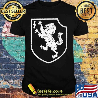 Viking wolf valhalla logo shirt