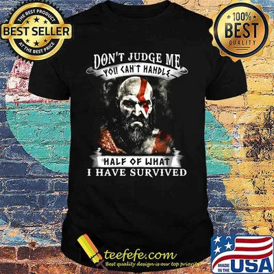 Vikings don't judge me you can't handle half of what i have survived shirt