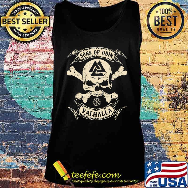 Vikings skull sons of odin valhalla vintage s Tank top Vikings skull sons of odin valhalla vintage s Tank top