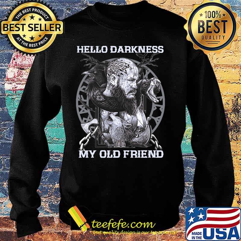 Vikings snake hello darkness my old friend s Sweater Vikings snake hello darkness my old friend s Sweater