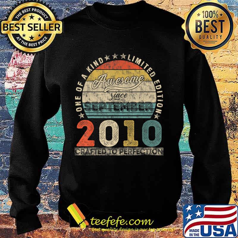 Vintage September 2010 Designs 10 Years Old 10th Birthday T-Shirt Sweater Vintage September 2010 Designs 10 Years Old 10th Birthday T-Shirt Sweater