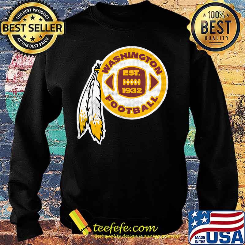 Vintage Washington Football DC EST. 1932 Sports Team Novelty T-Shirt Sweater Vintage Washington Football DC EST. 1932 Sports Team Novelty T-Shirt Sweater