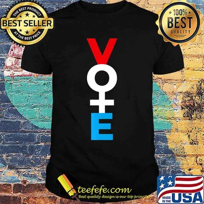 Vote Ballot USA Feminist Feminism Female Voting Premium T-Shirt