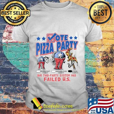 Vote Pizza Party Election 2020 Premium T-Shirt