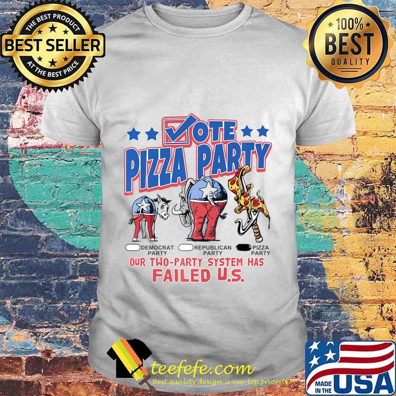 Vote Pizza Party Election 2020 Premium T-Shirt