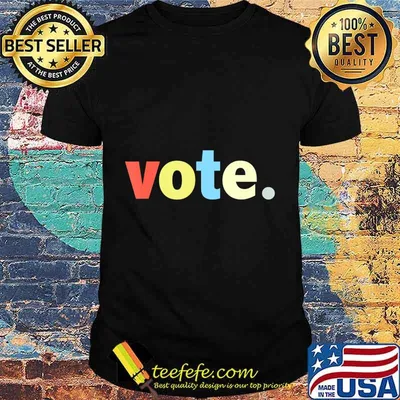 Vote. Retro Style Vote Election Tee T-Shirt