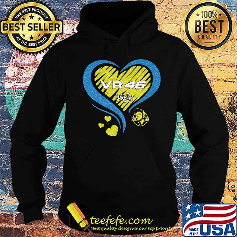 Vr46 valentino rossi racing heart diamond s Hoodie Vr46 valentino rossi racing heart diamond s Hoodie