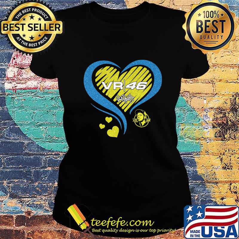 Vr46 valentino rossi racing heart diamond s Ladies tee Vr46 valentino rossi racing heart diamond s Ladies tee