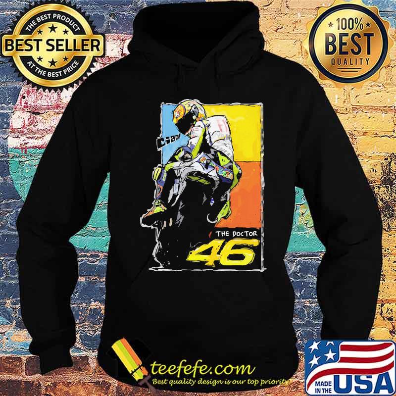 Vr46 valentino rossi the doctor signature vintage s Hoodie Vr46 valentino rossi the doctor signature vintage s Hoodie