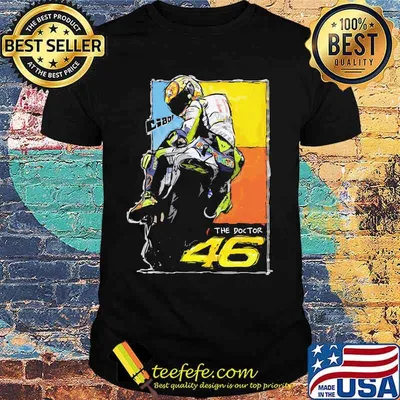 Vr46 valentino rossi the doctor signature vintage shirt