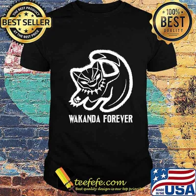 Wakanda Forever Black Panther Black Cat Shirt