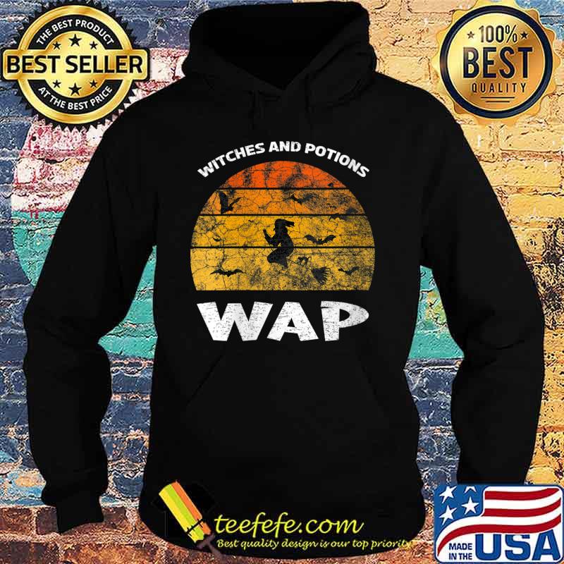 WAP Witches And Potions Retro Sunset Funny WAP wordplay Shirt Hoodie WAP Witches And Potions Retro Sunset Funny WAP wordplay Shirt Hoodie