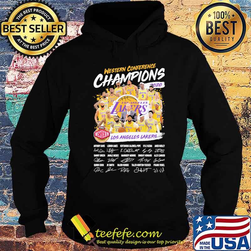 Western conference champions los angeles lakers signatures s Hoodie Western conference champions los angeles lakers signatures s Hoodie