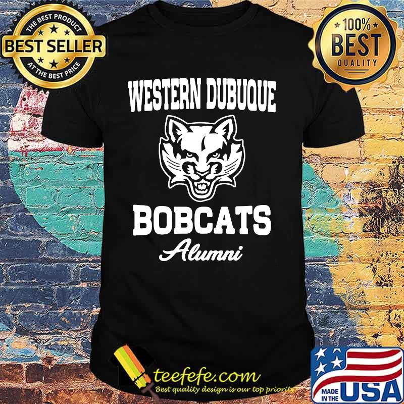 Western dubuque bobcats alumni logo shirt Western dubuque bobcats alumni logo shirt