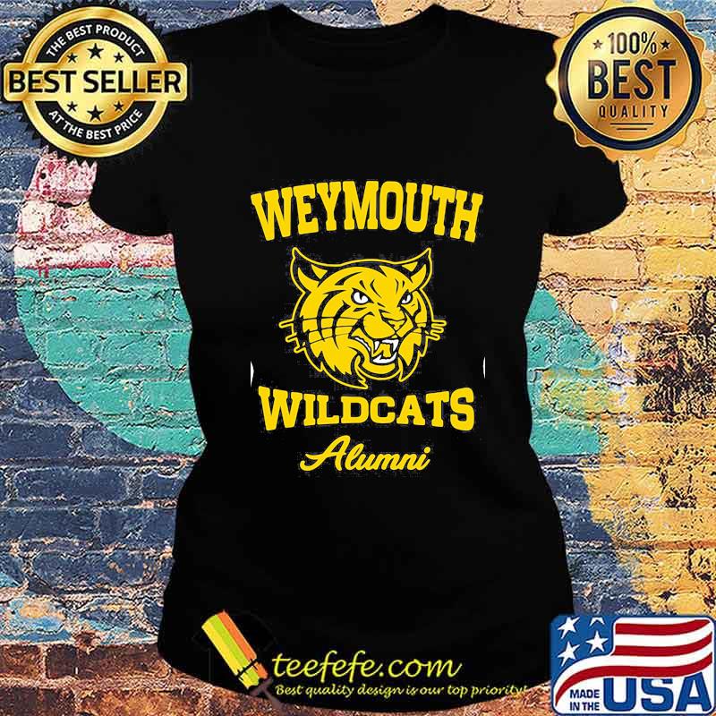 Weymouth wildcats alumni logo s Ladies tee Weymouth wildcats alumni logo s Ladies tee