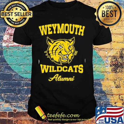 Weymouth wildcats alumni logo shirt