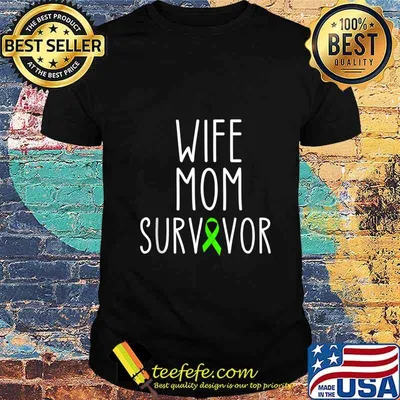 Wife Mom Survivor Lymphoma shirt