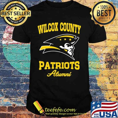 Wilcox county patriots alumni logo shirt