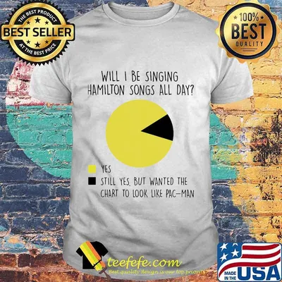 Will I Be Singing Hamilton Songs All Day Yes Still Yes But Wanted The Chart To Look Like Pacman Shirt
