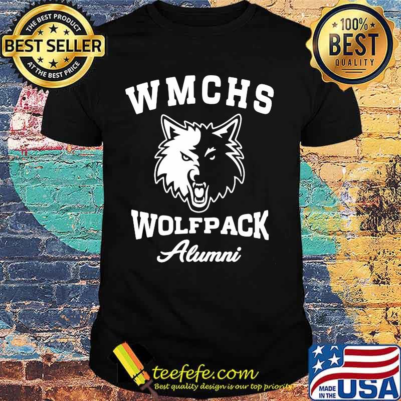 Wmchs wolfpack alumni logo shirt