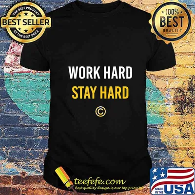 Work Hard, Stay Hard T-Shirt