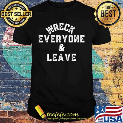 Wreck Everyone and Leave Roman Summer Wrestling Match T-Shirt