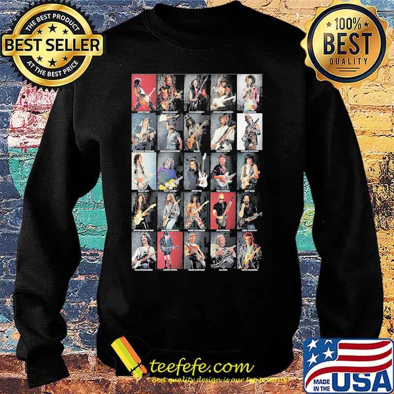 Zapista greatest guitarists of all time collage fine art print rock music s Sweater Zapista greatest guitarists of all time collage fine art print rock music s Sweater