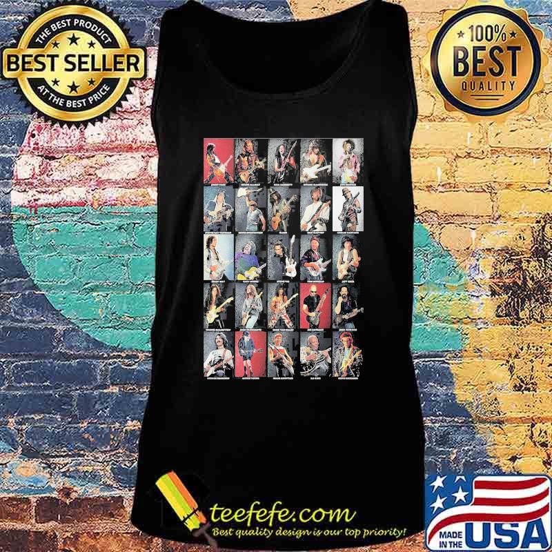 Zapista greatest guitarists of all time collage fine art print rock music s Tank top Zapista greatest guitarists of all time collage fine art print rock music s Tank top