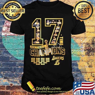 17 nba finals champions los angeles lakers shirt
