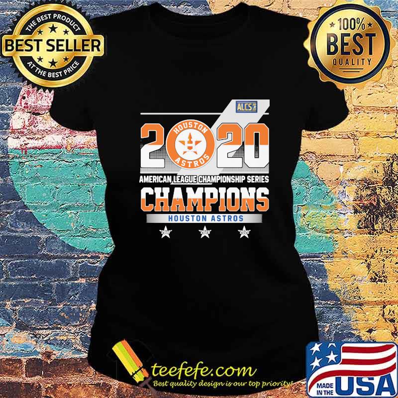 2020 american league championship series champions houston astros s Ladies tee 2020 american league championship series champions houston astros s Ladies tee